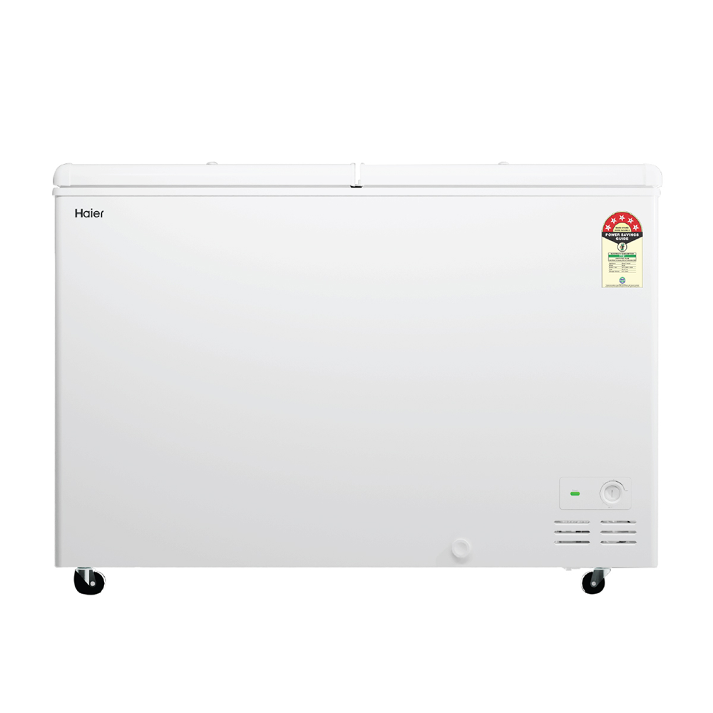 Haier 500 Ltr Double door- White Colour Convertible Hard top Freezer